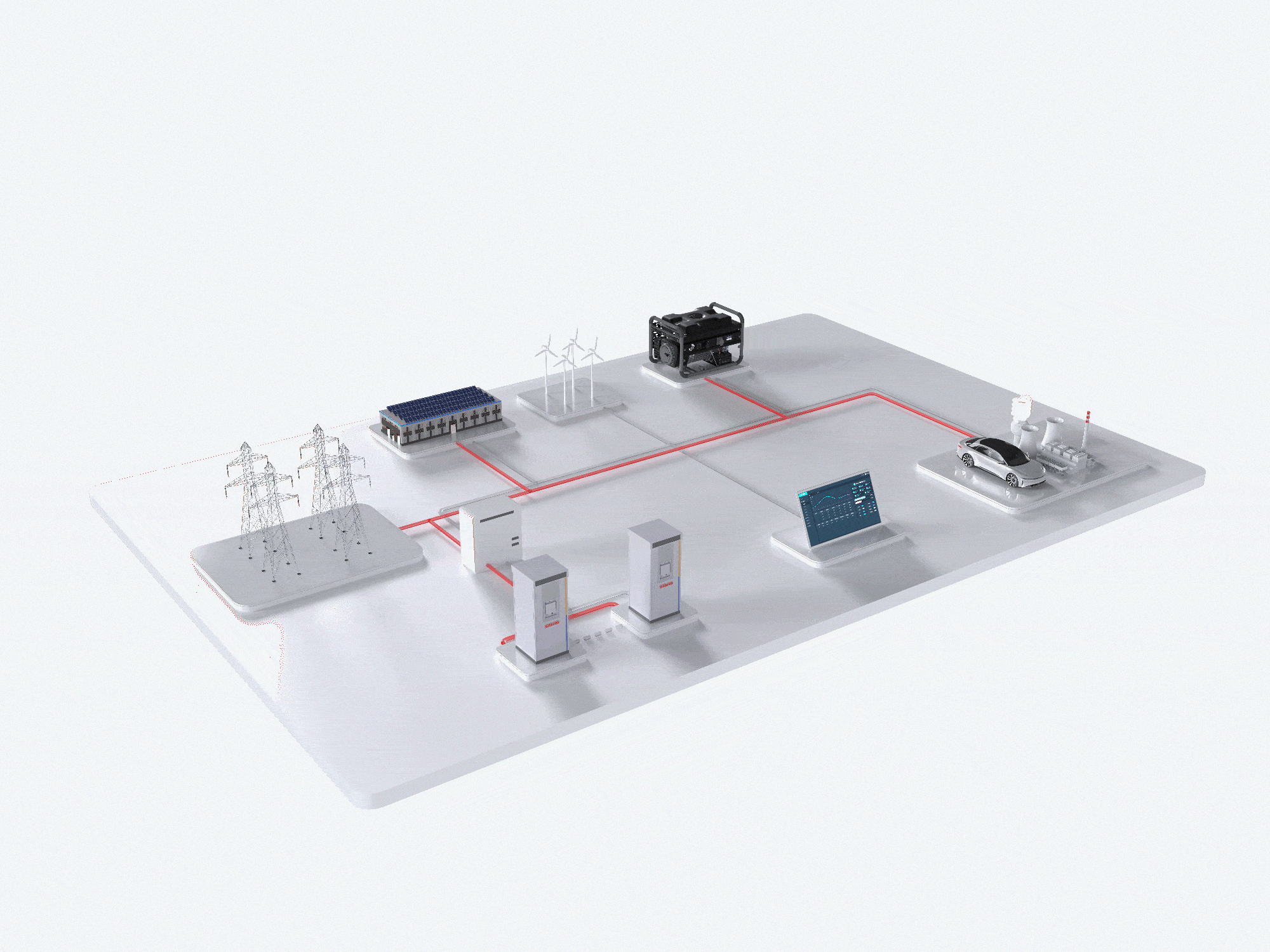 交流耦合工商业储能系统应用解决计划